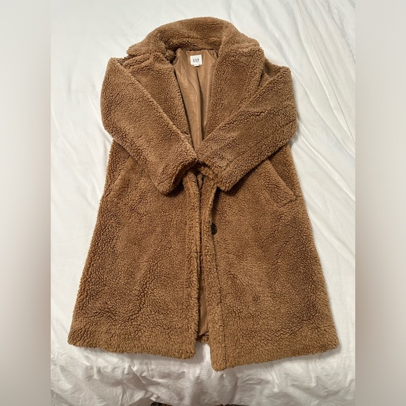 Brown teddy coat - Picture 1 of 2